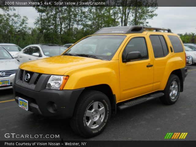 2008 Nissan Xterra S 4x4 in Solar Yellow