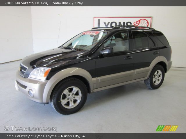 2006 Kia Sorento EX 4x4 in Ebony Black