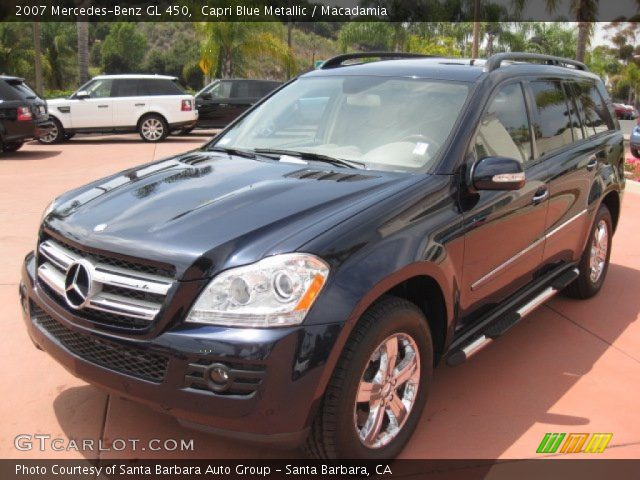 2007 Mercedes-Benz GL 450 in Capri Blue Metallic