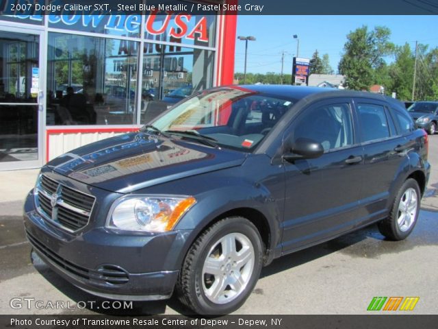 2007 Dodge Caliber SXT in Steel Blue Metallic
