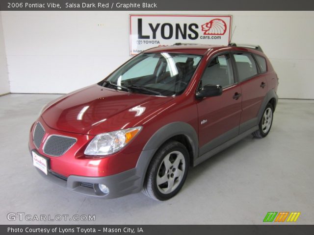 2006 Pontiac Vibe  in Salsa Dark Red