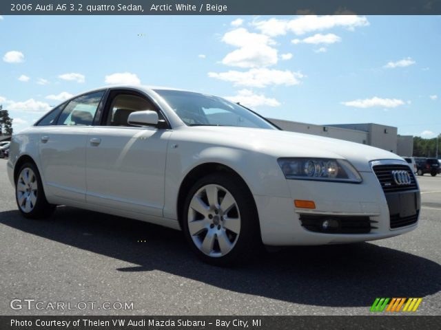 2006 Audi A6 3.2 quattro Sedan in Arctic White