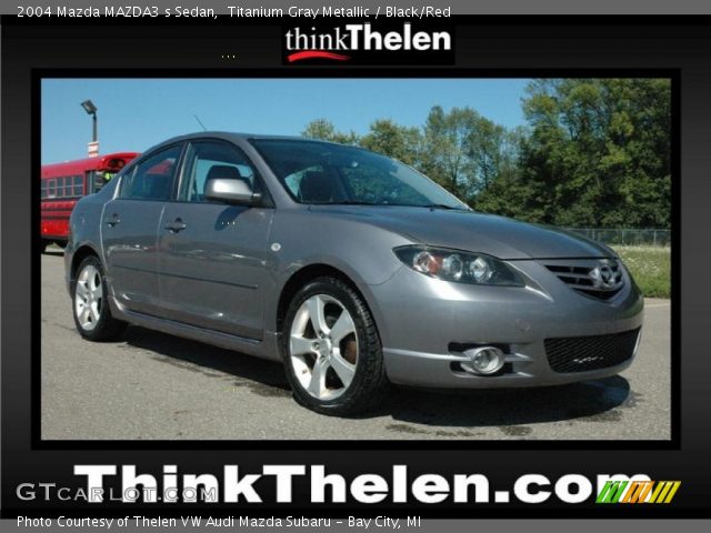 2004 Mazda MAZDA3 s Sedan in Titanium Gray Metallic