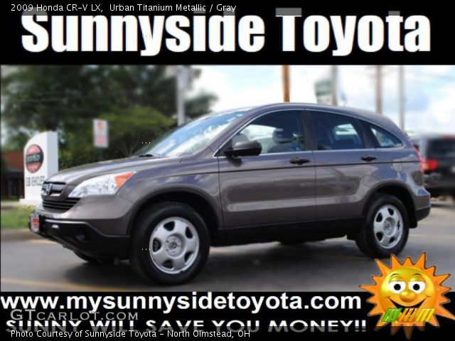 2009 Honda CR-V LX in Urban Titanium Metallic