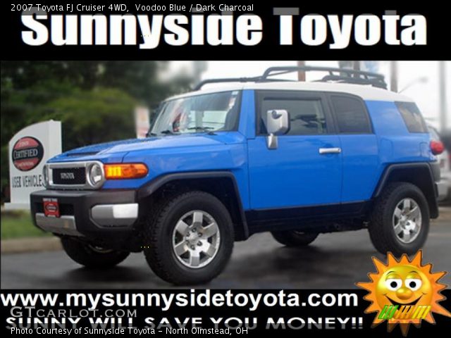 2007 Toyota FJ Cruiser 4WD in Voodoo Blue