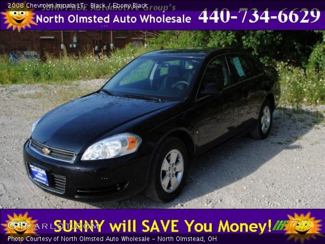 2008 Chevrolet Impala LT in Black