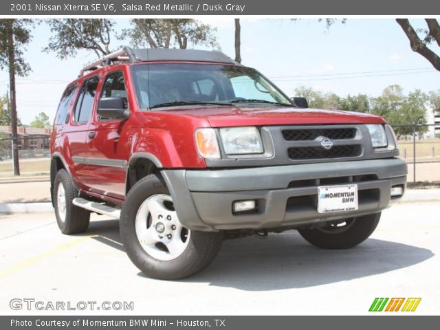 2001 Nissan Xterra SE V6 in Salsa Red Metallic