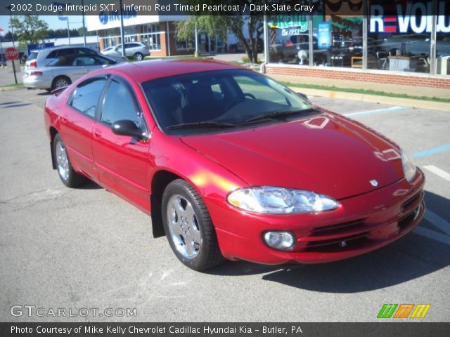 2002 Dodge Intrepid SXT in Inferno Red Tinted Pearlcoat