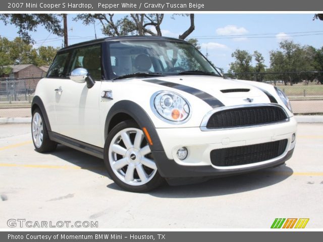 2007 Mini Cooper S Hardtop in Pepper White