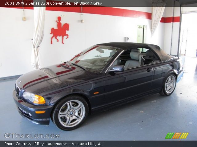 2001 BMW 3 Series 330i Convertible in Jet Black
