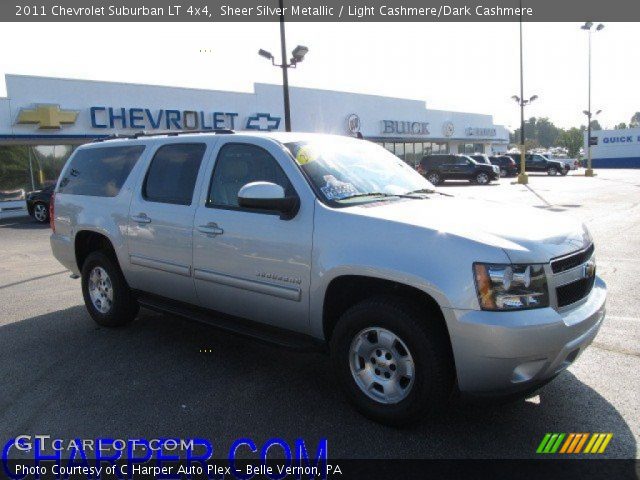 2011 Chevrolet Suburban LT 4x4 in Sheer Silver Metallic