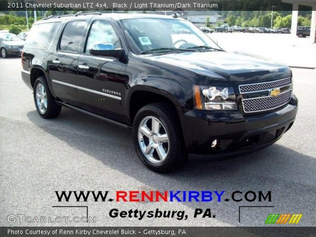 2011 Chevrolet Suburban LTZ 4x4 in Black