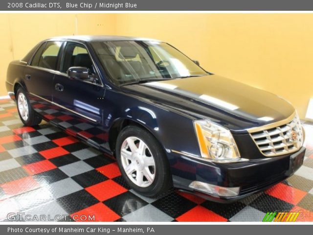 2008 Cadillac DTS  in Blue Chip