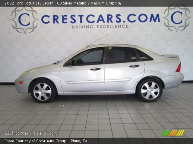 2002 Ford Focus ZTS Sedan in CD Silver Metallic