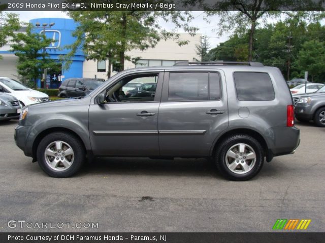 2009 Honda Pilot EX 4WD in Nimbus Gray Metallic