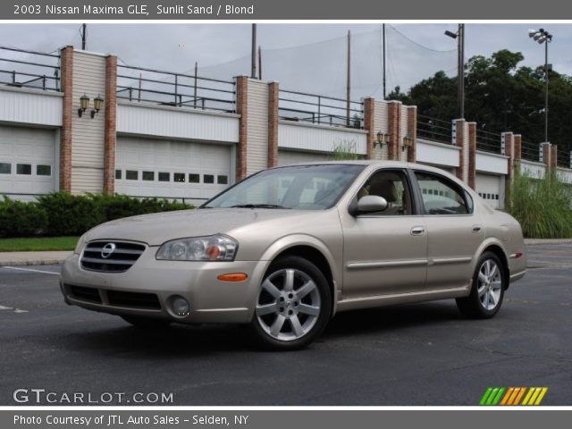 2003 Nissan Maxima GLE in Sunlit Sand