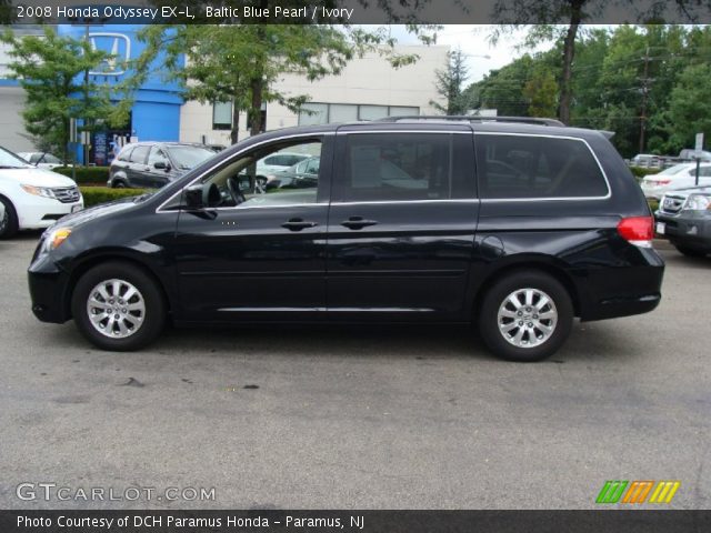 2008 Honda Odyssey EX-L in Baltic Blue Pearl