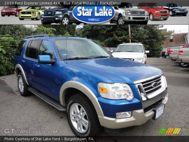 2010 Ford Explorer Limited 4x4 in Blue Flame Metallic