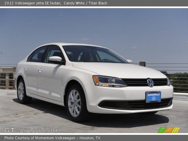 2012 Volkswagen Jetta SE Sedan in Candy White