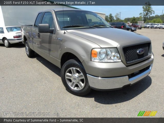 2005 Ford F150 XLT SuperCab in Arizona Beige Metallic