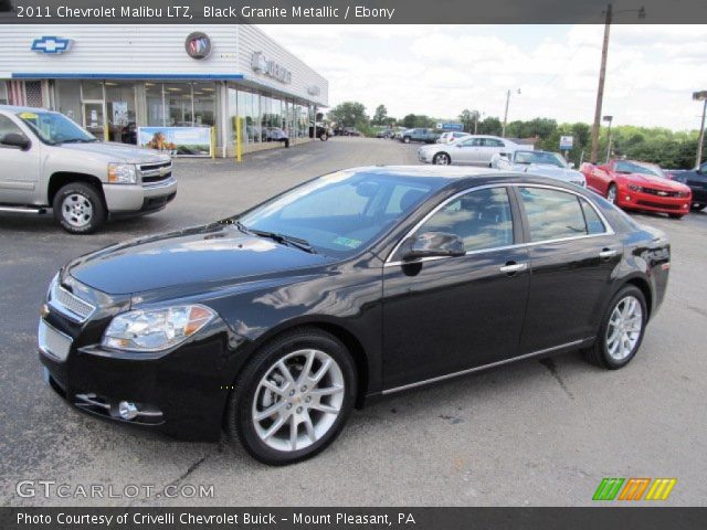 2011 Chevrolet Malibu LTZ in Black Granite Metallic
