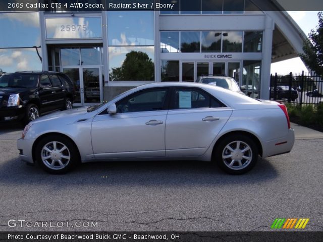 2009 Cadillac CTS 4 AWD Sedan in Radiant Silver