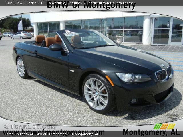 2009 BMW 3 Series 335i Convertible in Jet Black