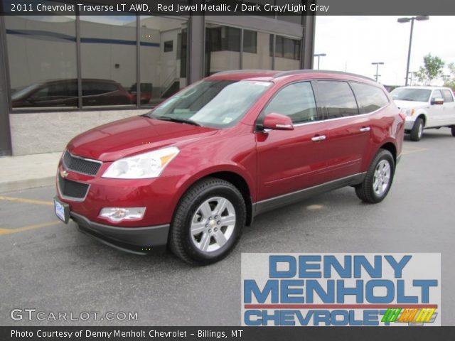 2011 Chevrolet Traverse LT AWD in Red Jewel Metallic