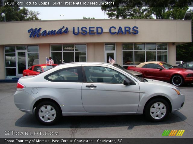 2008 Ford Focus S Coupe in Silver Frost Metallic