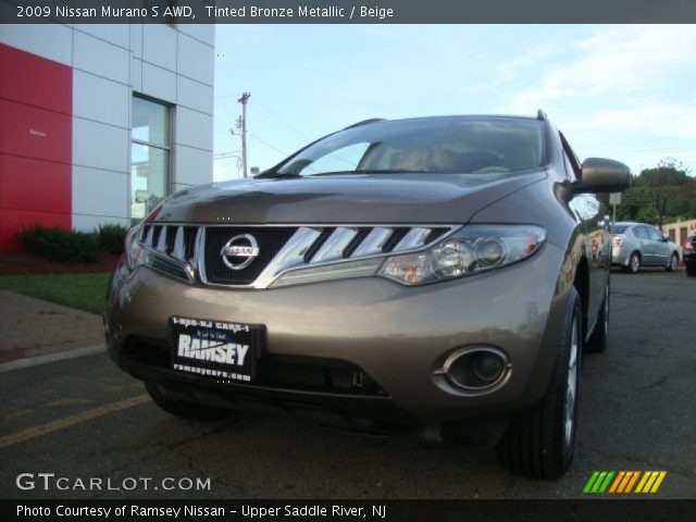 2009 Nissan Murano S AWD in Tinted Bronze Metallic