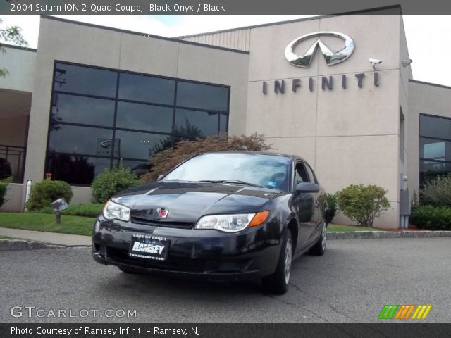 2004 Saturn ION 2 Quad Coupe in Black Onyx