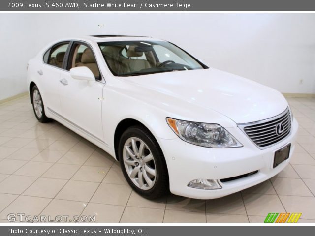 2009 Lexus LS 460 AWD in Starfire White Pearl