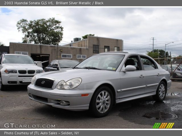 2003 Hyundai Sonata GLS V6 in Brilliant Silver Metallic