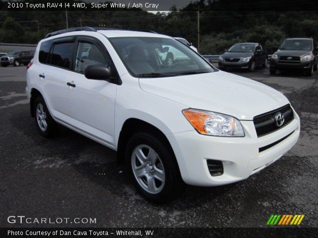 2010 Toyota RAV4 I4 4WD in Super White