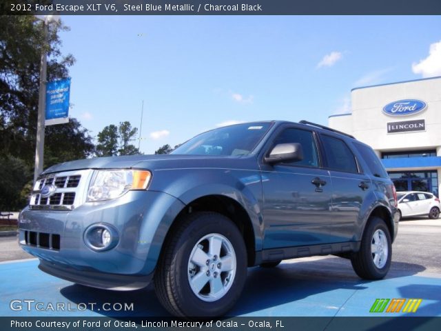 2012 Ford Escape XLT V6 in Steel Blue Metallic