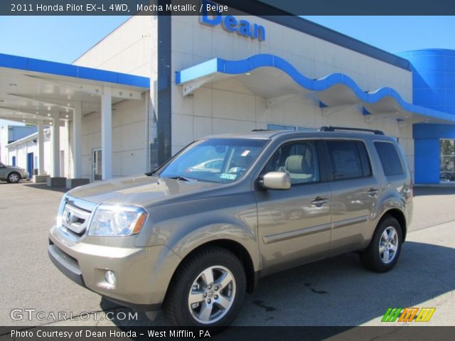 2011 Honda Pilot EX-L 4WD in Mocha Metallic