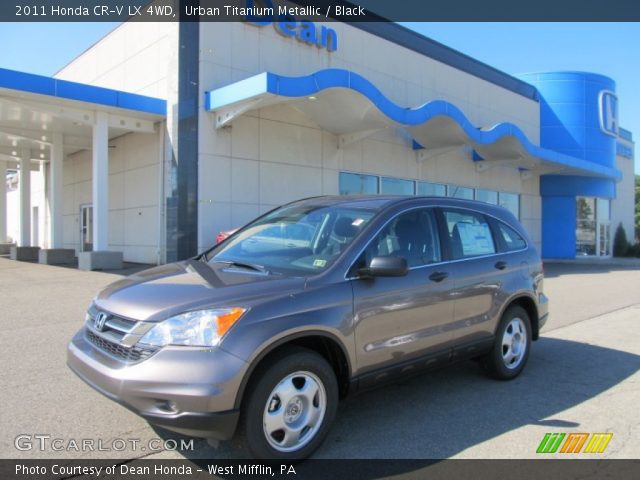 2011 Honda CR-V LX 4WD in Urban Titanium Metallic