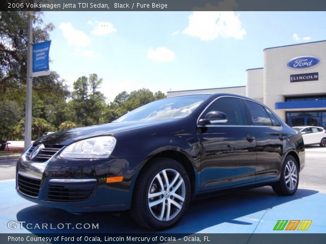 2006 Volkswagen Jetta TDI Sedan in Black