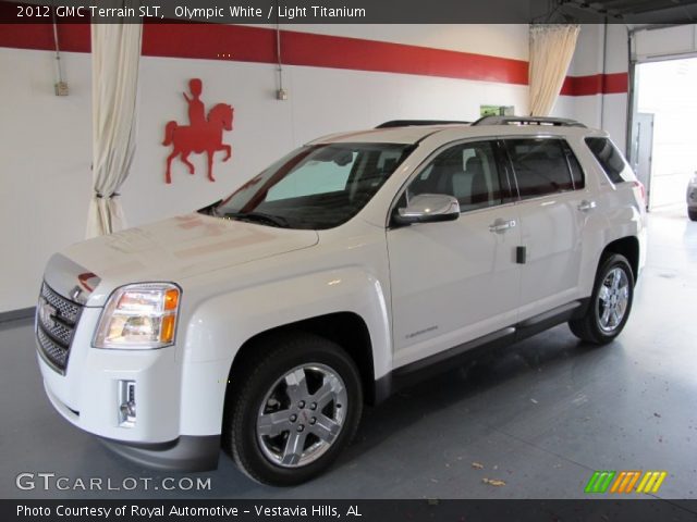 2012 GMC Terrain SLT in Olympic White