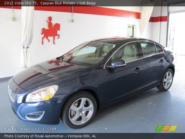 2012 Volvo S60 T5 in Caspian Blue Metallic