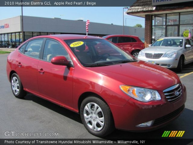 2010 Hyundai Elantra GLS in Apple Red Pearl