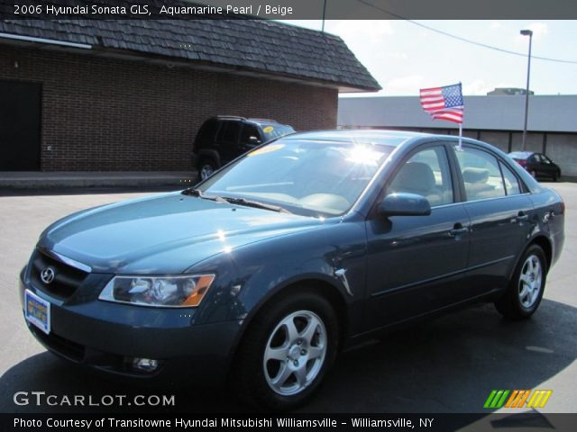 2006 Hyundai Sonata GLS in Aquamarine Pearl