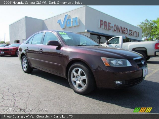 2006 Hyundai Sonata GLS V6 in Dark Cinnamon