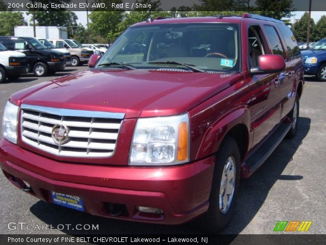 2004 Cadillac Escalade ESV AWD in Red E