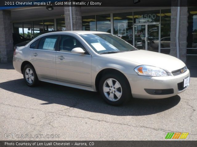 2011 Chevrolet Impala LT in Gold Mist Metallic
