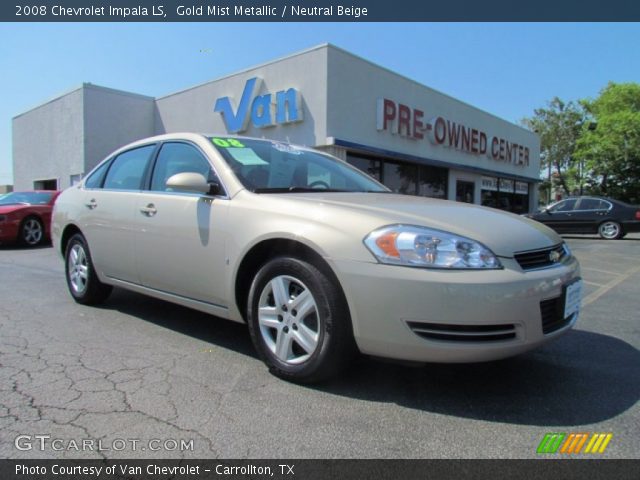 2008 Chevrolet Impala LS in Gold Mist Metallic
