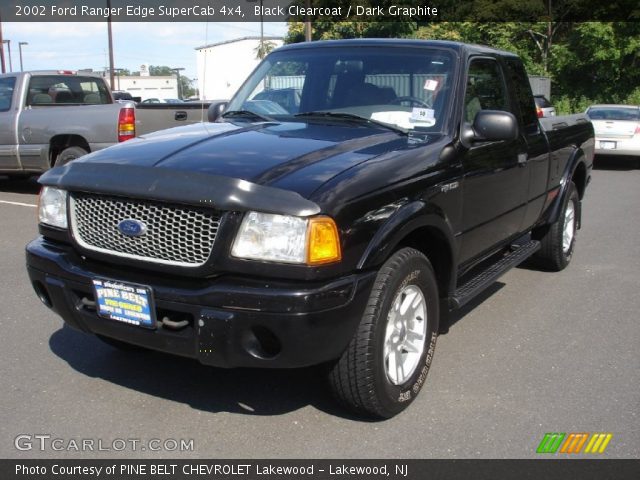 2002 Ford Ranger Edge SuperCab 4x4 in Black Clearcoat