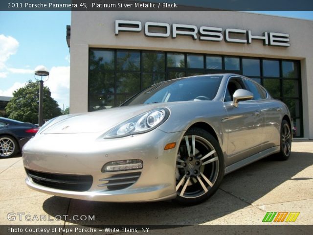 2011 Porsche Panamera 4S in Platinum Silver Metallic