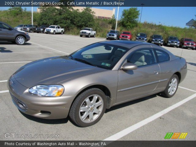 2002 Chrysler Sebring LXi Coupe in Cafe Latte Metallic