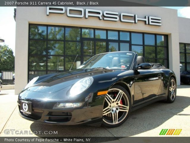 2007 Porsche 911 Carrera 4S Cabriolet in Black